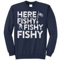 Here Fishy Fishy Fishy Hoodie Fisherman Gift Sweatshirt