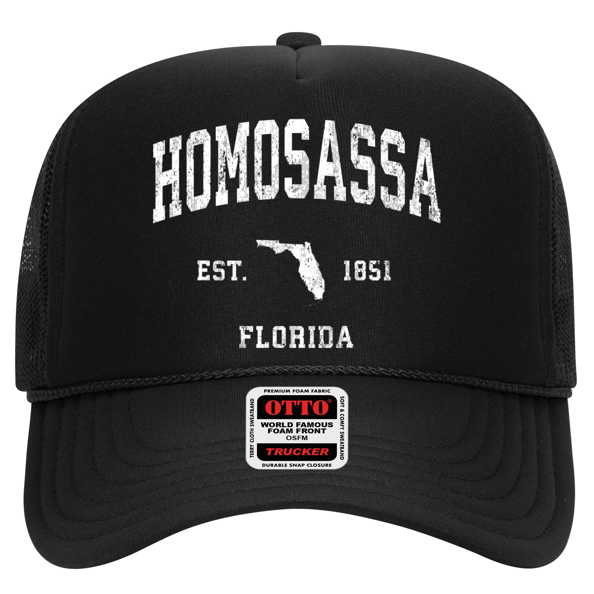 Homosassa Florida Fl Vintage Athletic Hat