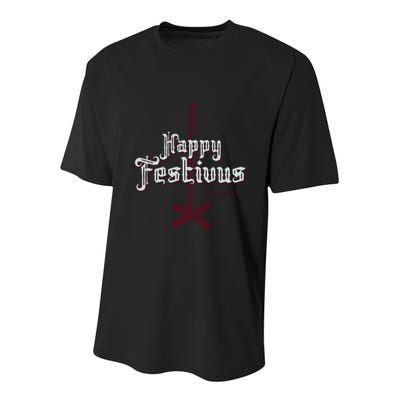 Happy Festivus For The Rest Of Us Youth Performance Sprint T-Shirt