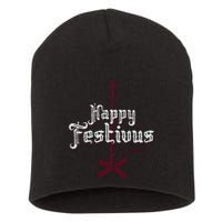 Happy Festivus For The Rest Of Us Short Acrylic Beanie