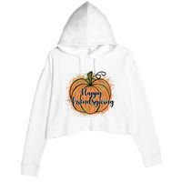 Happy Friendsgiving Fall Pumpkin Gift Crop Fleece Hoodie