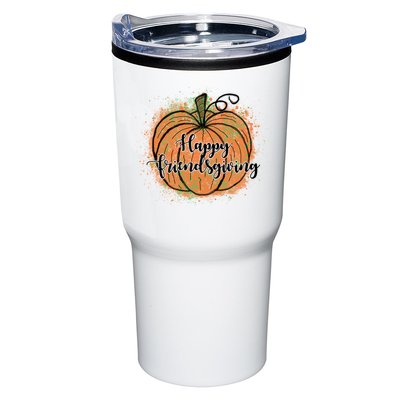 Happy Friendsgiving Fall Pumpkin Gift Tumbler