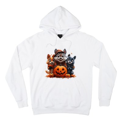 Halloween Fox Friends Trio Hoodie