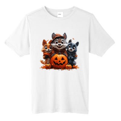 Halloween Fox Friends Trio Tall Fusion ChromaSoft Performance T-Shirt