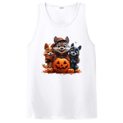 Halloween Fox Friends Trio PosiCharge Competitor Tank