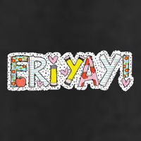 Happy Friyay Friday Lovers Fun Teacher Friyay Weekend 7 Panel Mesh Trucker Snapback Hat