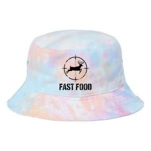 Hunting Fast Food Deer Orange Tie Dye Newport Bucket Hat