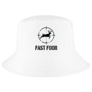 Hunting Fast Food Deer Orange Cool Comfort Performance Bucket Hat