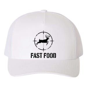 Hunting Fast Food Deer Orange Yupoong Adult 5-Panel Trucker Hat