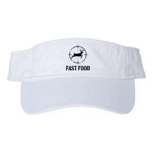 Hunting Fast Food Deer Orange Valucap Bio-Washed Visor