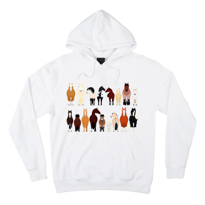 Horse Farm Farming Riding Horse Horseback For Women Hoodie