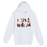 Horse Farm Farming Riding Horse Horseback For Women Premium Pullover Hoodie