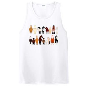 Horse Farm Farming Riding Horse Horseback For Women PosiCharge Competitor Tank