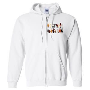 Horse Farm Farming Riding Horse Horseback For Women Full Zip Hoodie