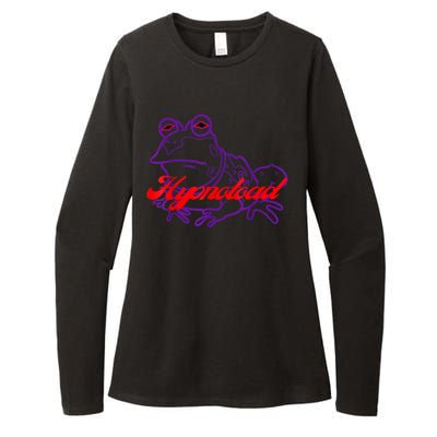 Hypnotoad Funny Frog Football Coach Design Gift Fan Hypnotoad Womens CVC Long Sleeve Shirt