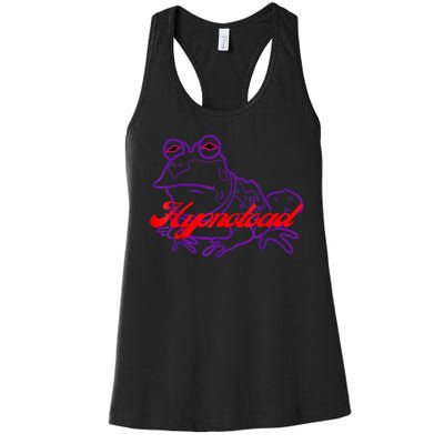 Hypnotoad Funny Frog Football Coach Design Gift Fan Hypnotoad Women's Racerback Tank