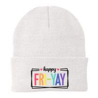 Happy Friday Friyay Funny Gift For Teachers Students Beanie