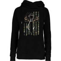 Hunting Fishing Faith Christian Hunter Fisherman Camo USA Womens Funnel Neck Pullover Hood