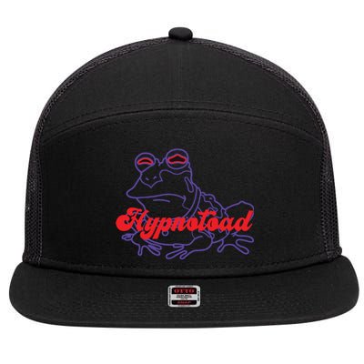 Hypnotoad Funny Frog Football Coach 7 Panel Mesh Trucker Snapback Hat