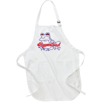 Hypnotoad Funny Frog Football Coach Full-Length Apron With Pockets