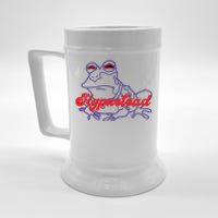 Hypnotoad Funny Frog Football Coach Beer Stein