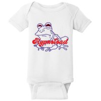 Hypnotoad Funny Frog Football Coach Baby Bodysuit