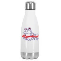 Hypnotoad Funny Frog Football Coach Stainless Steel Insulated Water Bottle