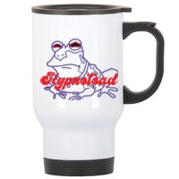 Hypnotoad Funny Frog Football Coach Stainless Steel Travel Mug