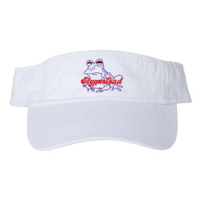 Hypnotoad Funny Frog Football Coach Valucap Bio-Washed Visor