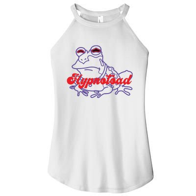 Hypnotoad Funny Frog Football Coach Women's Perfect Tri Rocker Tank