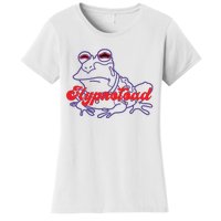 Hypnotoad Funny Frog Football Coach Women's T-Shirt