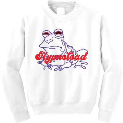 Hypnotoad Funny Frog Football Coach Kids Sweatshirt