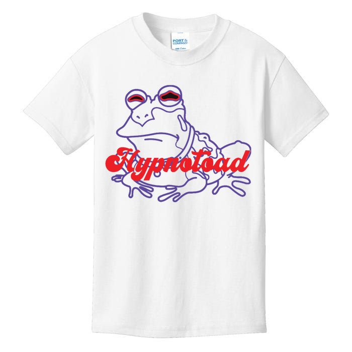 Hypnotoad Funny Frog Football Coach Kids T-Shirt