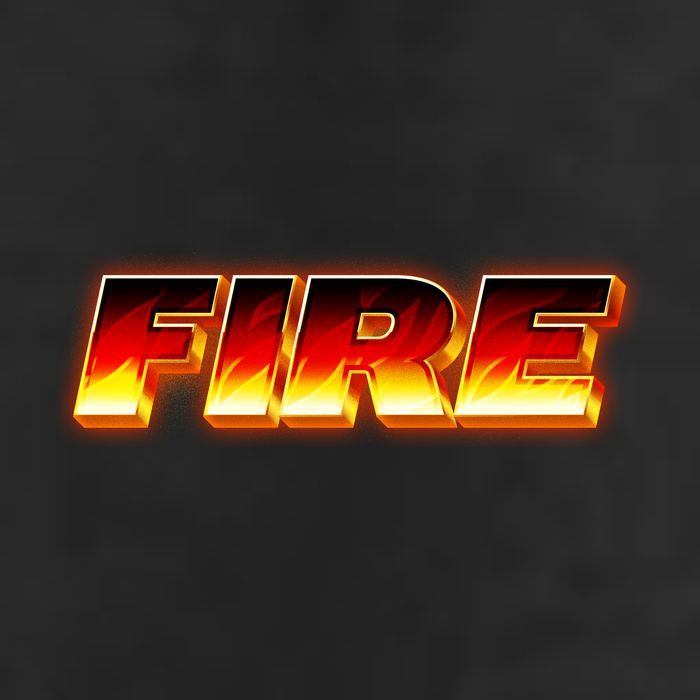 Hot Fire Flames 11oz C Handle Ceramic Mug