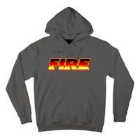 Hot Fire Flames Tall Hoodie