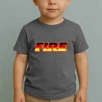 Hot Fire Flames Toddler T-Shirt