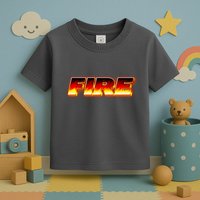 Hot Fire Flames Toddler T-Shirt