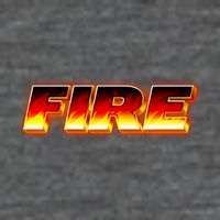 Hot Fire Flames Toddler T-Shirt