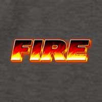 Hot Fire Flames Vector Backpack