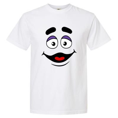 Halloween Face Funny Garment-Dyed Heavyweight T-Shirt