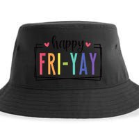 Happy FriYay Friday Lovers Fun Teacher Sustainable Bucket Hat
