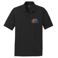 Happy Friyay Friday Funny Teacher Friyay Teacher Gift PosiCharge RacerMesh Polo