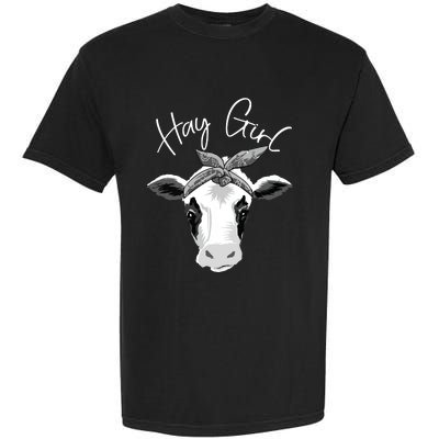 Hay Farmer Funny Cattle Cow Farm Lovers Gift 4897 Garment-Dyed Heavyweight T-Shirt