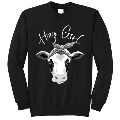 Hay Farmer Funny Cattle Cow Farm Lovers Gift 4897 Sweatshirt