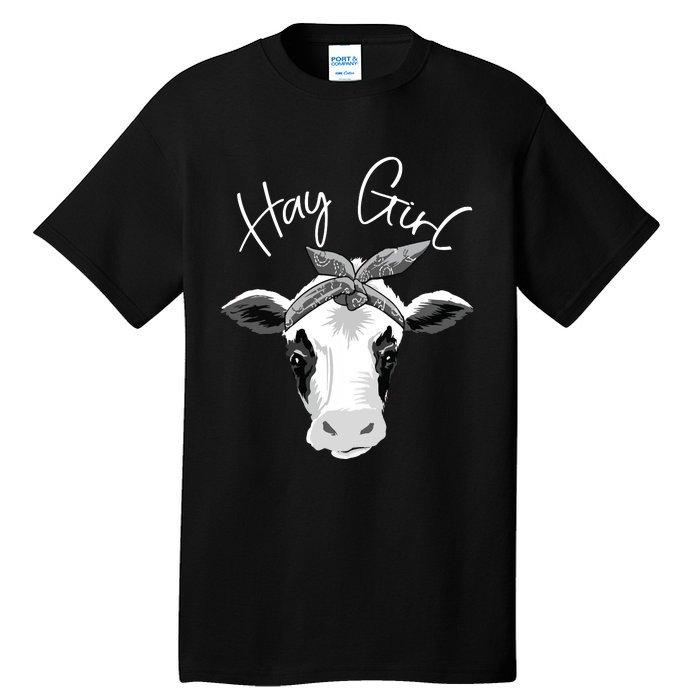 Hay Farmer Funny Cattle Cow Farm Lovers Gift 4897 Tall T-Shirt