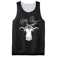 Hay Farmer Funny Cattle Cow Farm Lovers Gift 4897 Mesh Reversible Basketball Jersey Tank