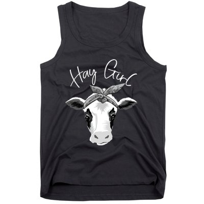 Hay Farmer Funny Cattle Cow Farm Lovers Gift 4897 Tank Top