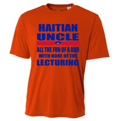 Haiti Flag Fun Haitian Uncle Haiti History Funny Sayings Cool Gift Cooling Performance Crew T-Shirt