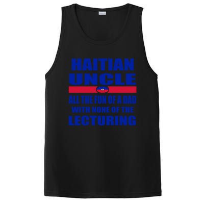 Haiti Flag Fun Haitian Uncle Haiti History Funny Sayings Cool Gift PosiCharge Competitor Tank