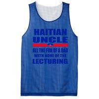 Haiti Flag Fun Haitian Uncle Haiti History Funny Sayings Cool Gift Mesh Reversible Basketball Jersey Tank